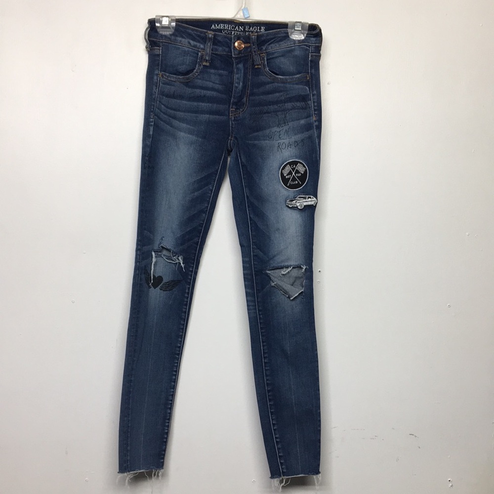 American Eagle Skinny Jegging Stretch Jeans
